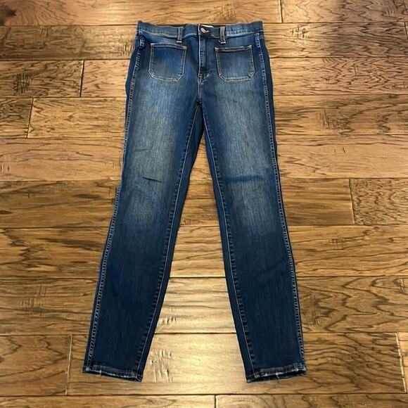 Madewell High Waisted Sailor Jeans Size 27 - Picture 1 of 16
